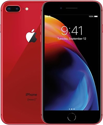 Apple iPhone 8 Plus 64GB Product Red, Unlocked B - CeX (IN